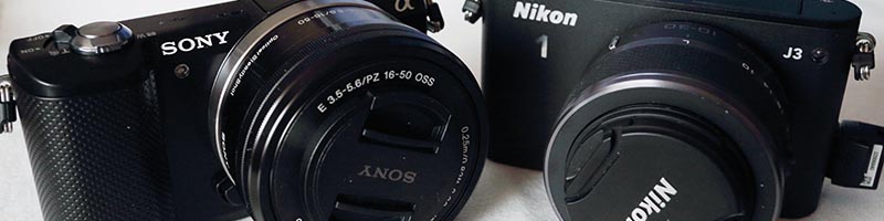 Vergleich: Sony alpha 5000 vs Nikon 1 J3 – Teil 1